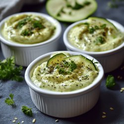 Pâtes à la courgette crémeuses