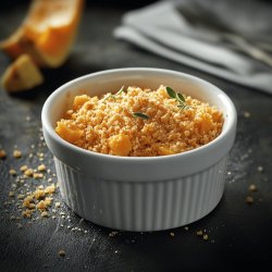 Crumble au parmesan et butternut