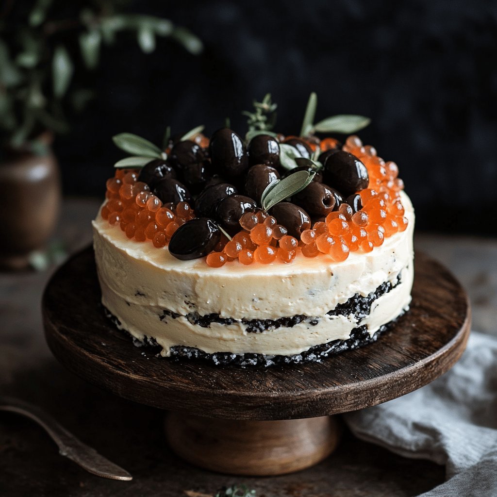 Cake au thon et olives savoureux