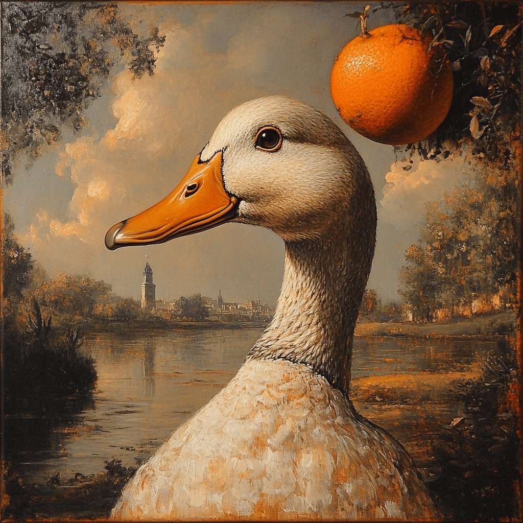 Canard à l'orange classique