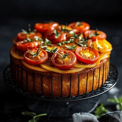 Cake aux tomates séchées