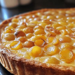 Tarte aux mirabelles maison