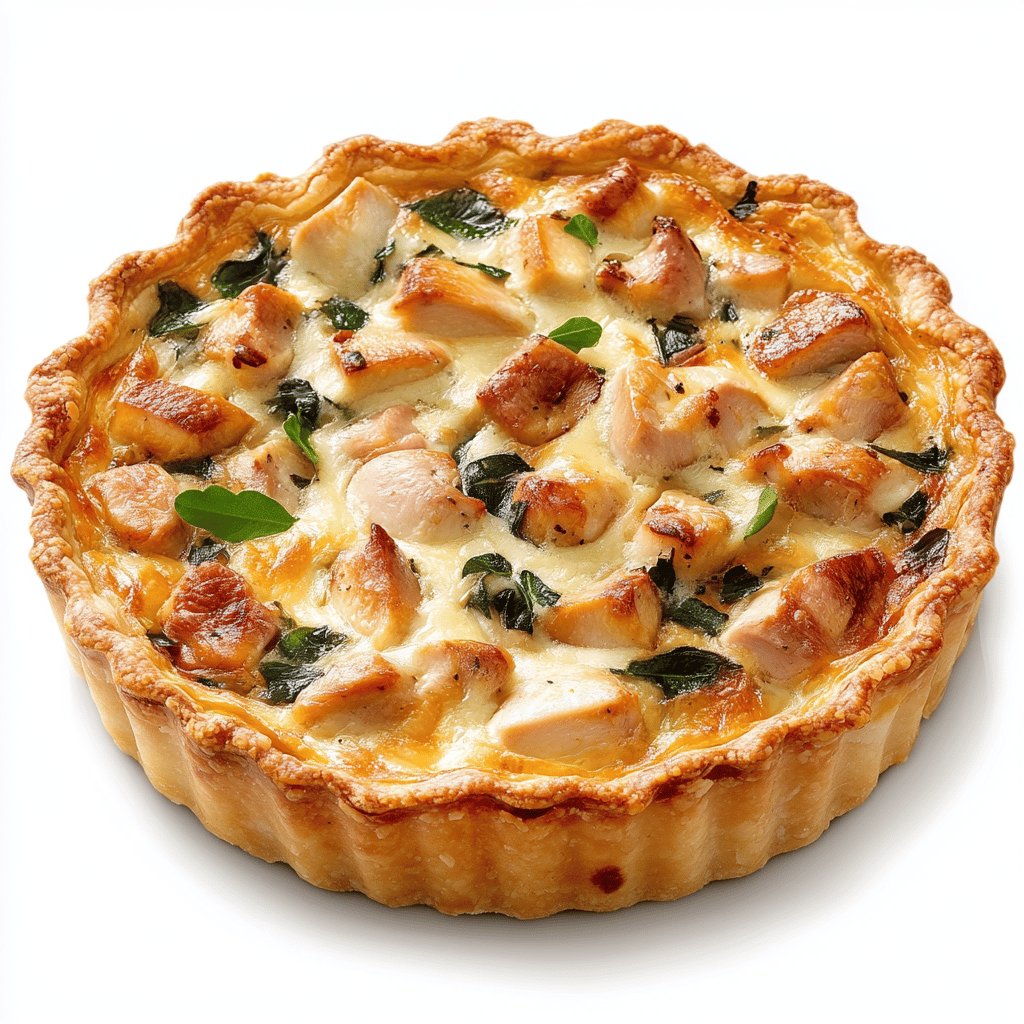 Quiche au poulet