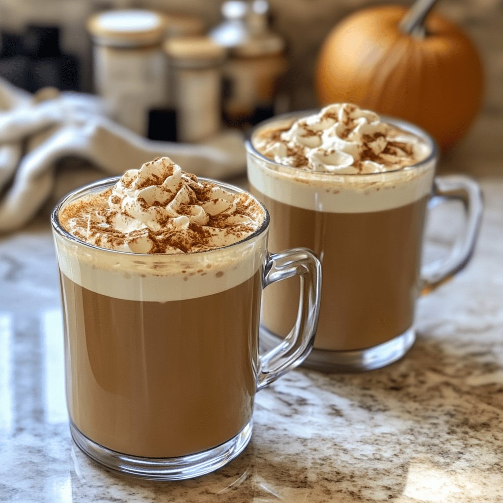 Homemade Pumpkin Spice Latte