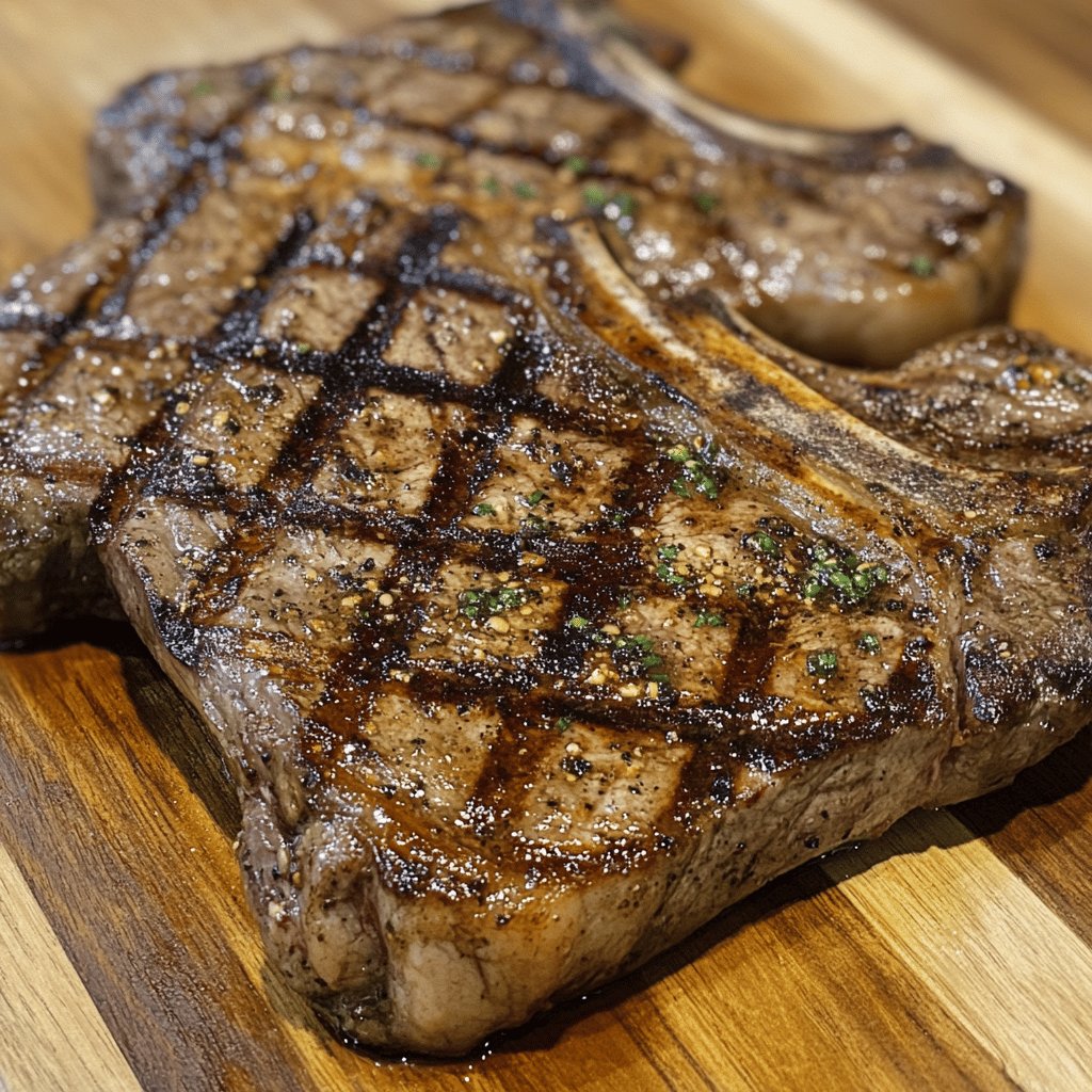 Grilled T-Bone Steaks