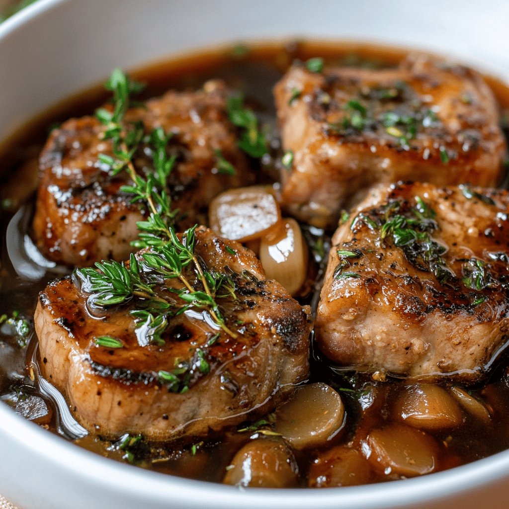 Simple Slow Cooker Pork Chops