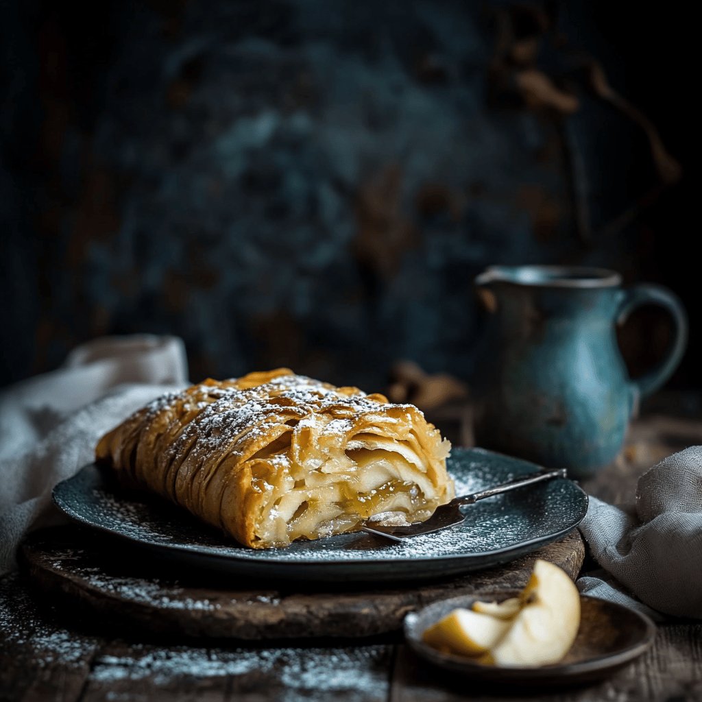 Apfelstrudel traditionnel