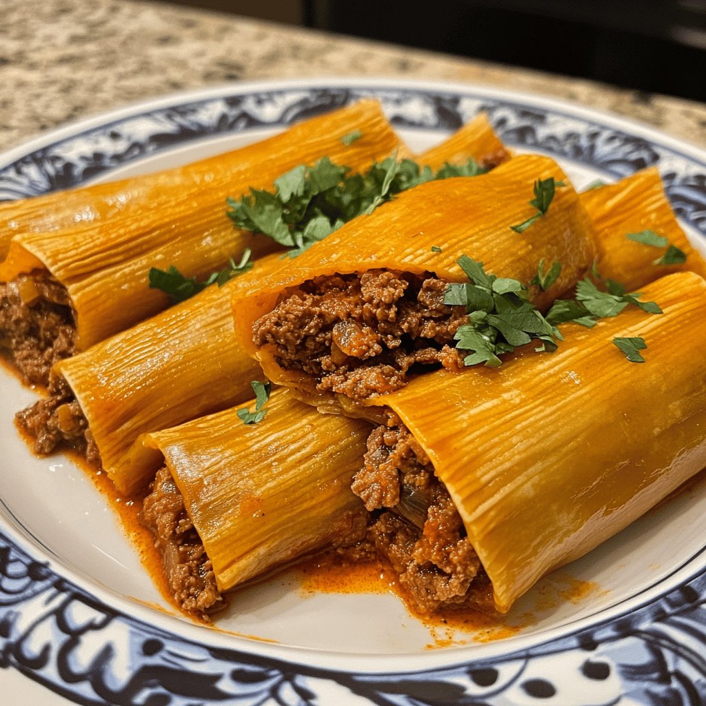 Beef Tamales