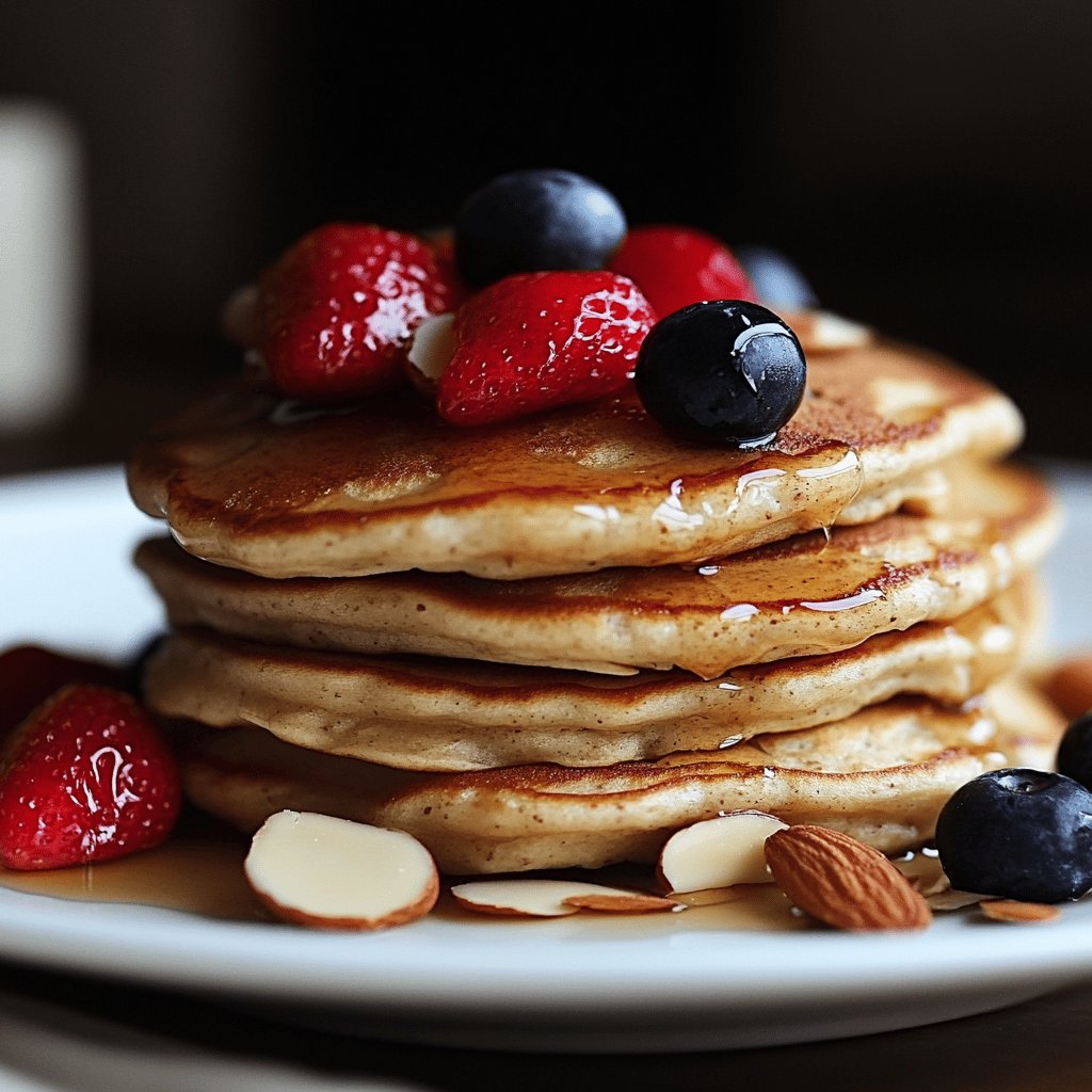 Almond Meal Pancakes