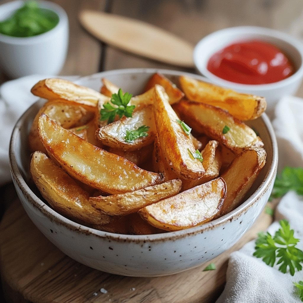 Pommes chips maison croustillantes