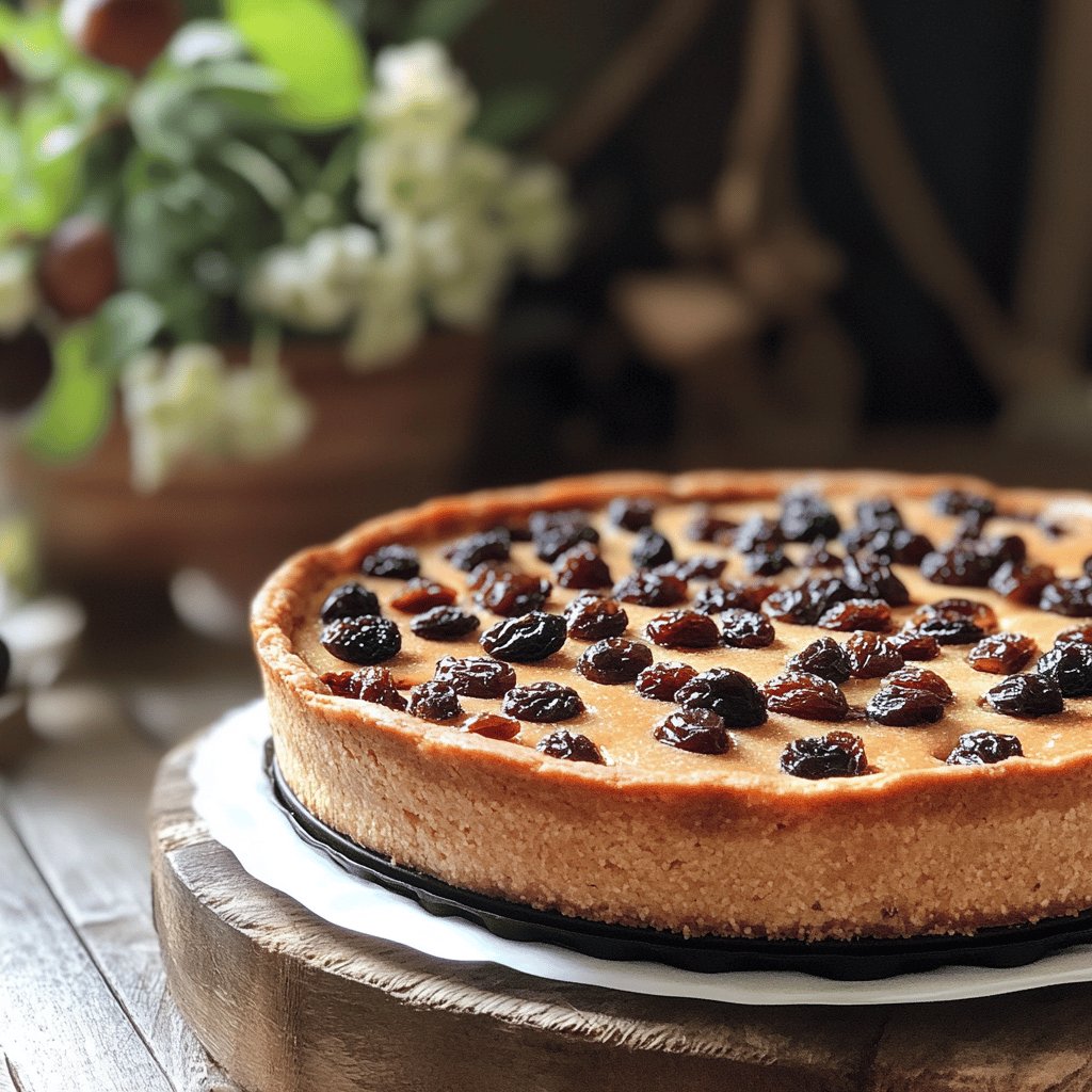 Tarte aux raisins