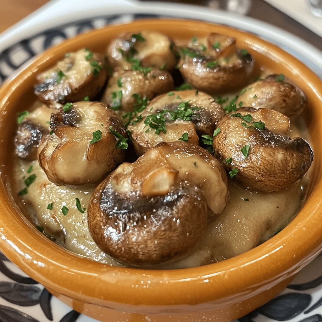 Fricassée de champignons à la crème