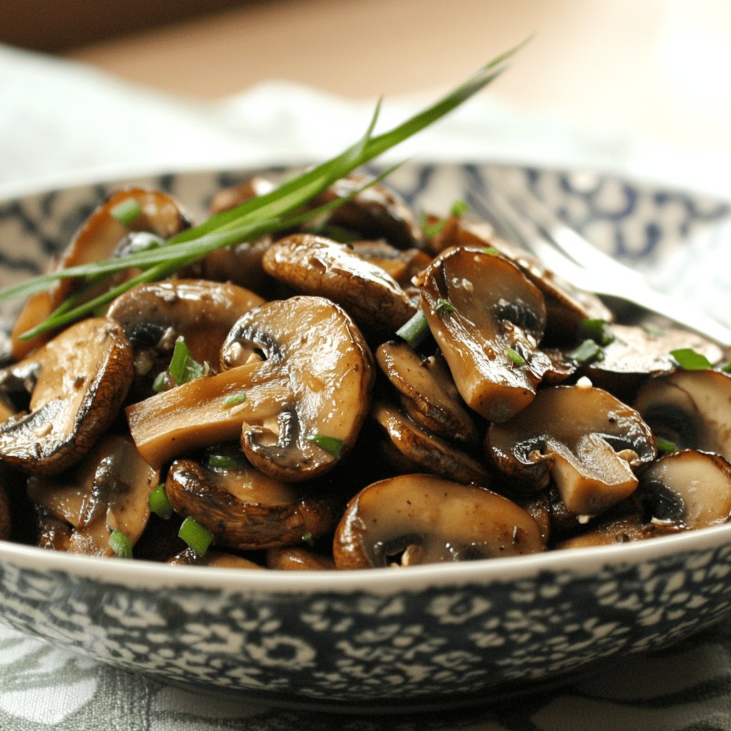 Quick and Simple Sautéed Mushrooms