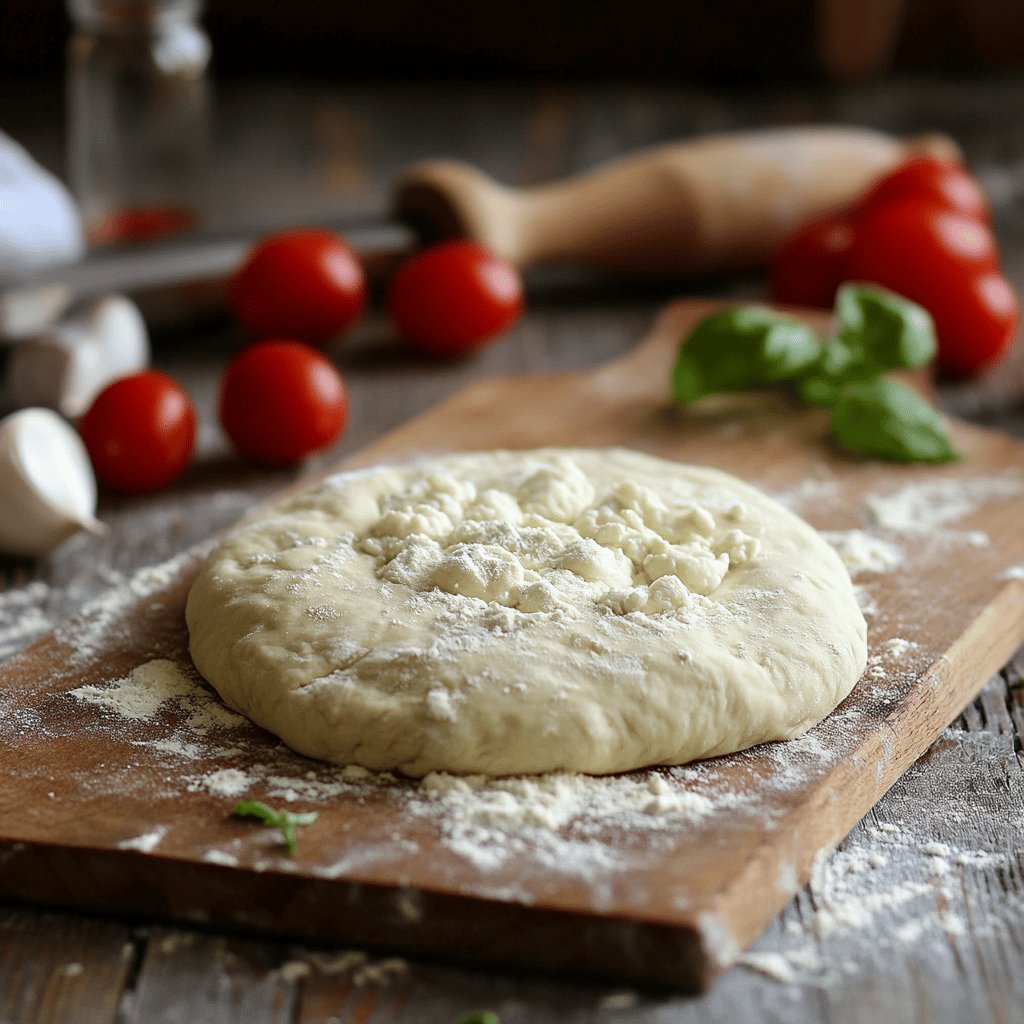 Simple Two-Ingredient Pizza Dough