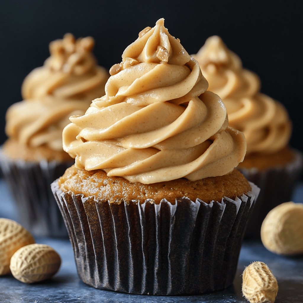 Fluffy Peanut Butter Frosting