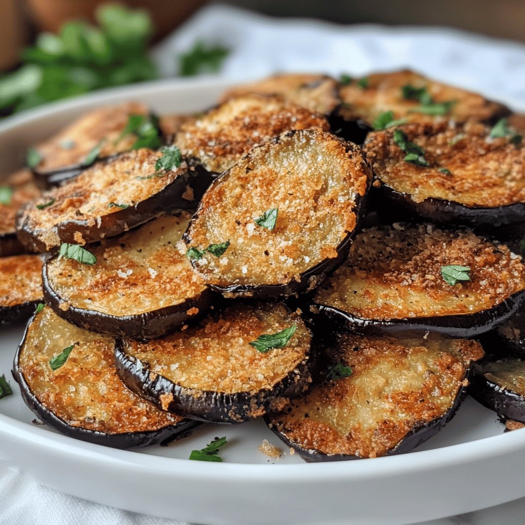 Simple Fried Eggplant