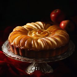 Gâteau aux pommes croustillant