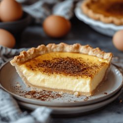 Classic Egg Custard Pie