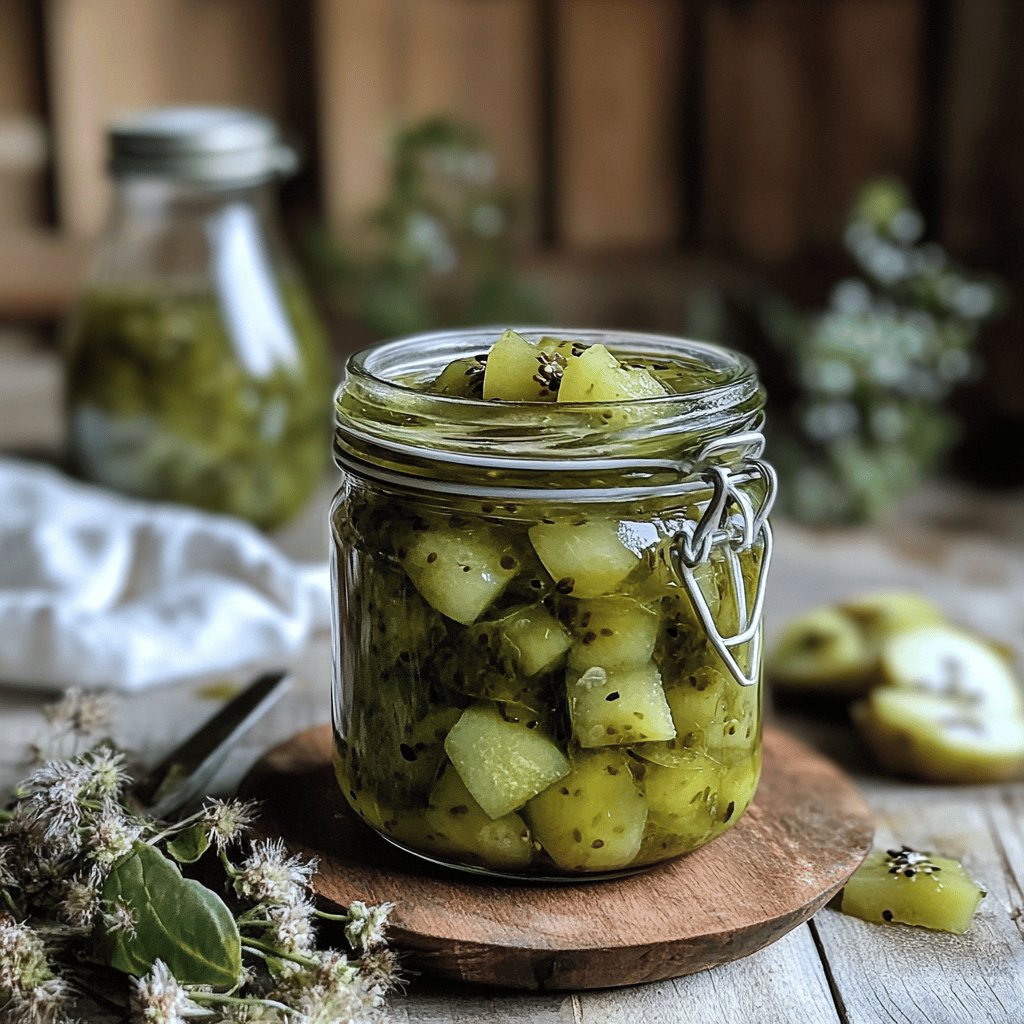 Confiture de kiwi maison