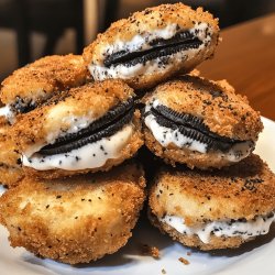 Crispy Deep-Fried Oreos