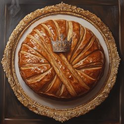 Galette des rois briochée