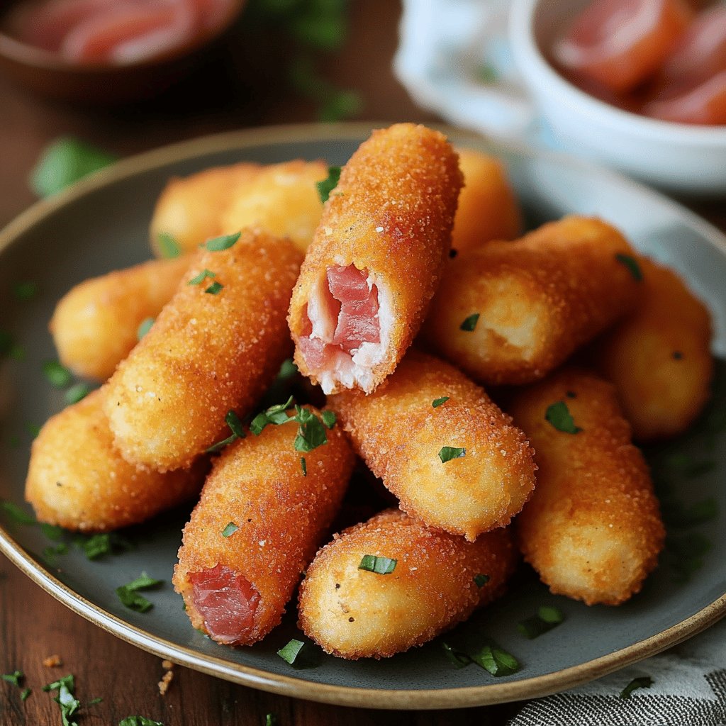 Croquetas au jambon Serrano