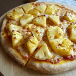 Pizza hawaïenne à l'ananas