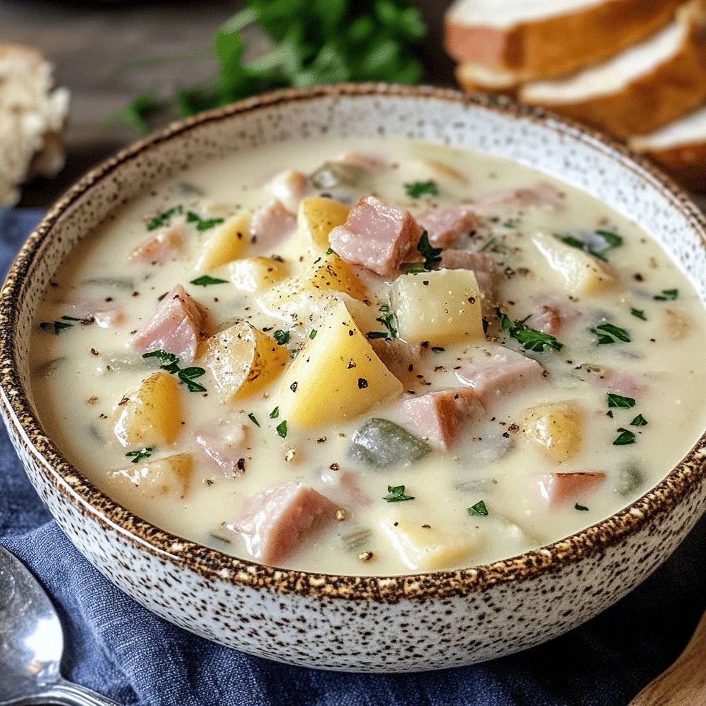 Creamy Ham and Potato Soup