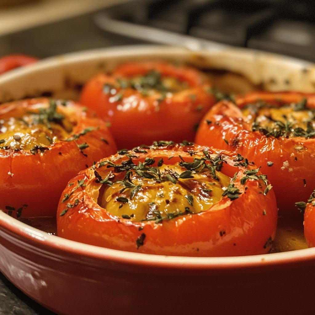 Tomates à la provençale faciles