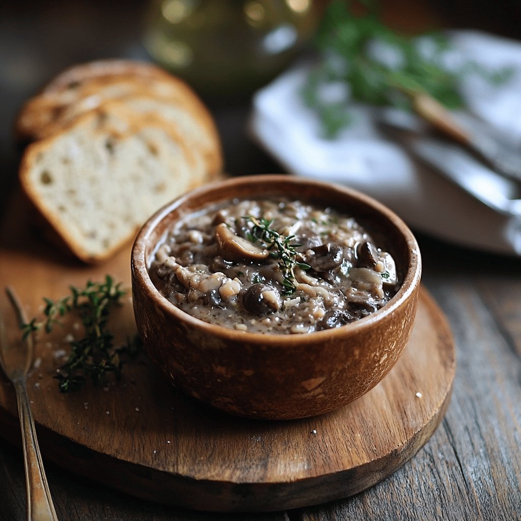 Duxelles de champignons classique