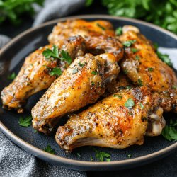 Simple Baked Turkey Wings