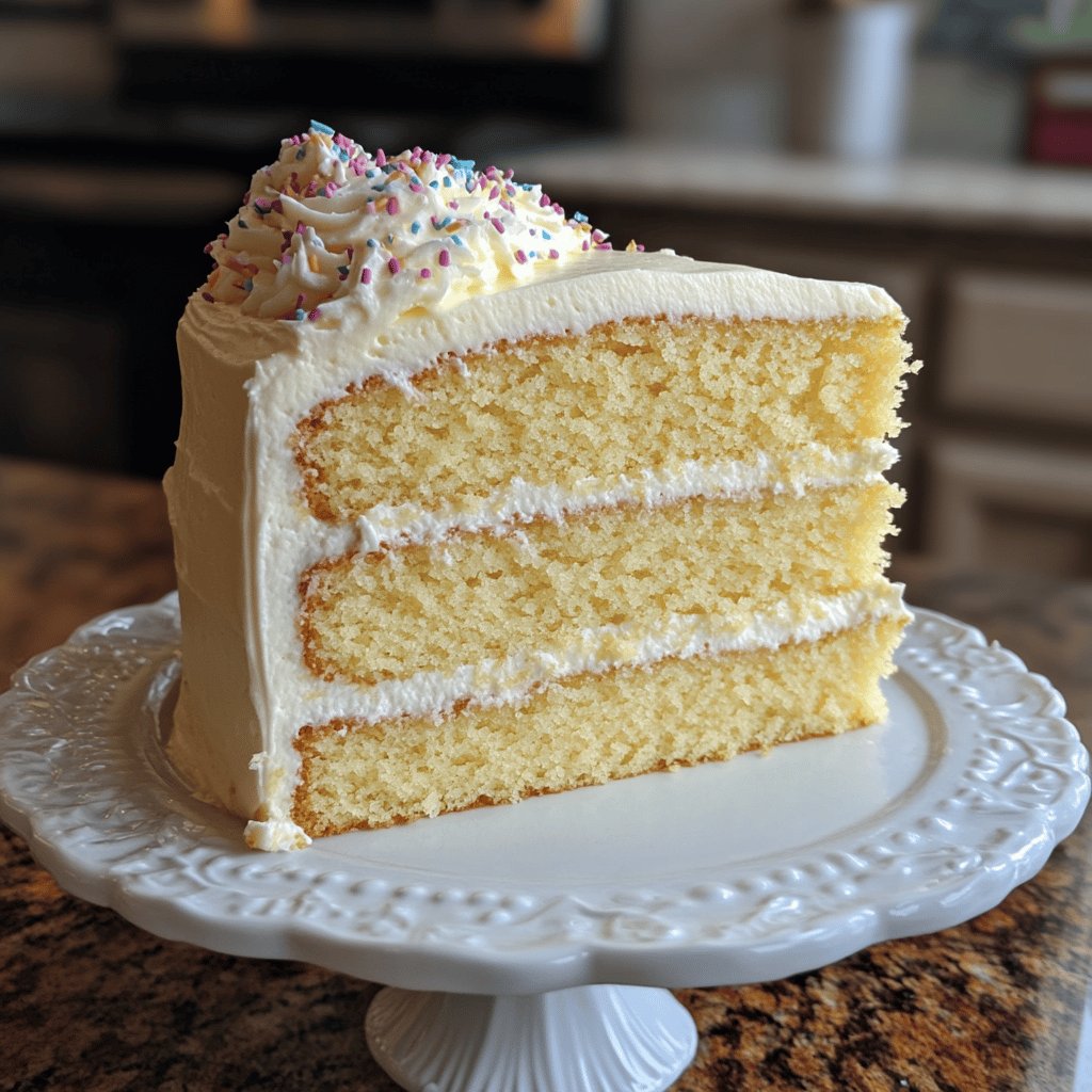 Homemade Yellow Cake
