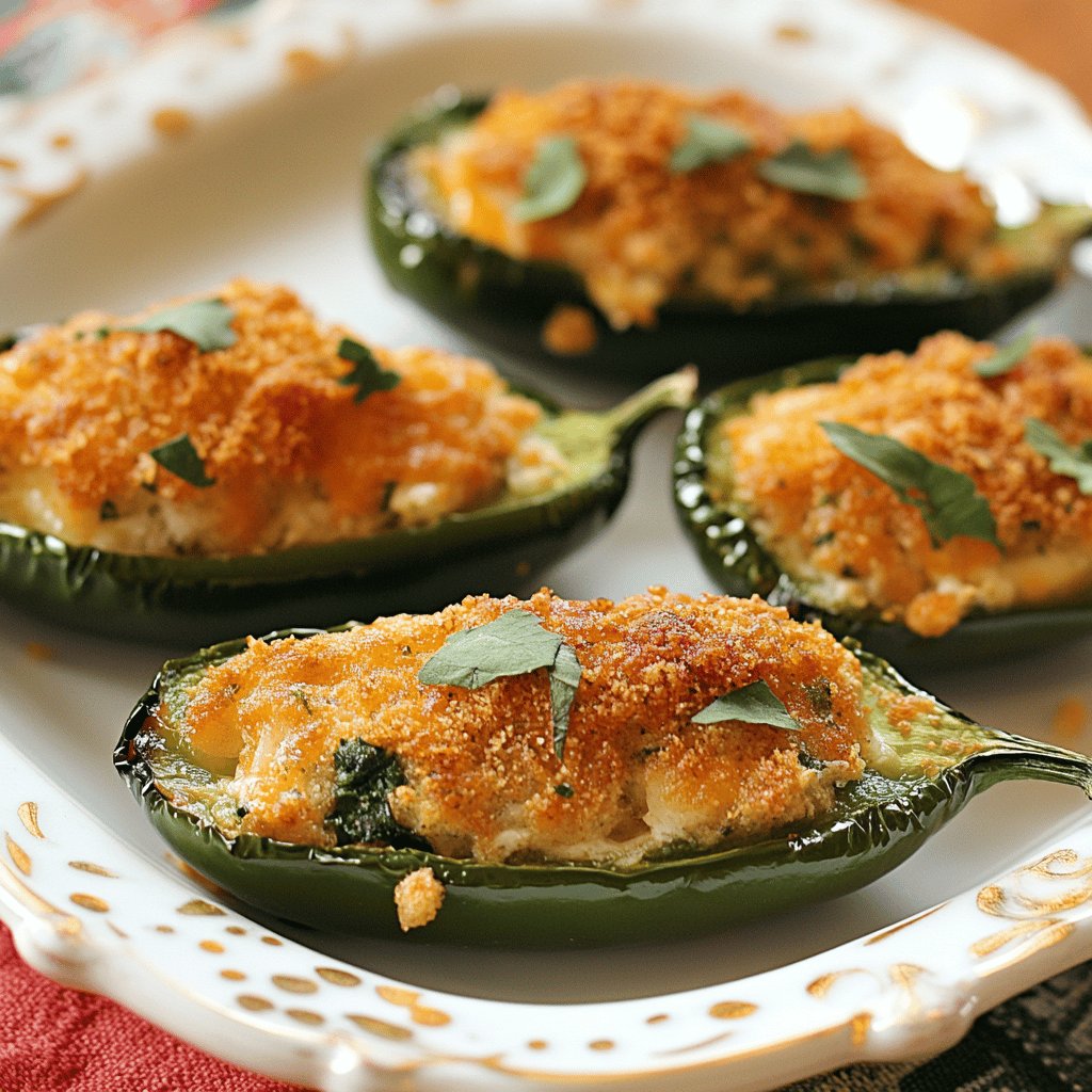 Stuffed Jalapeno Poppers