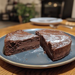 Gâteau au chocolat fondant sans gluten