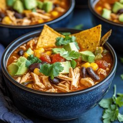 Slow Cooker Chicken Taco Soup