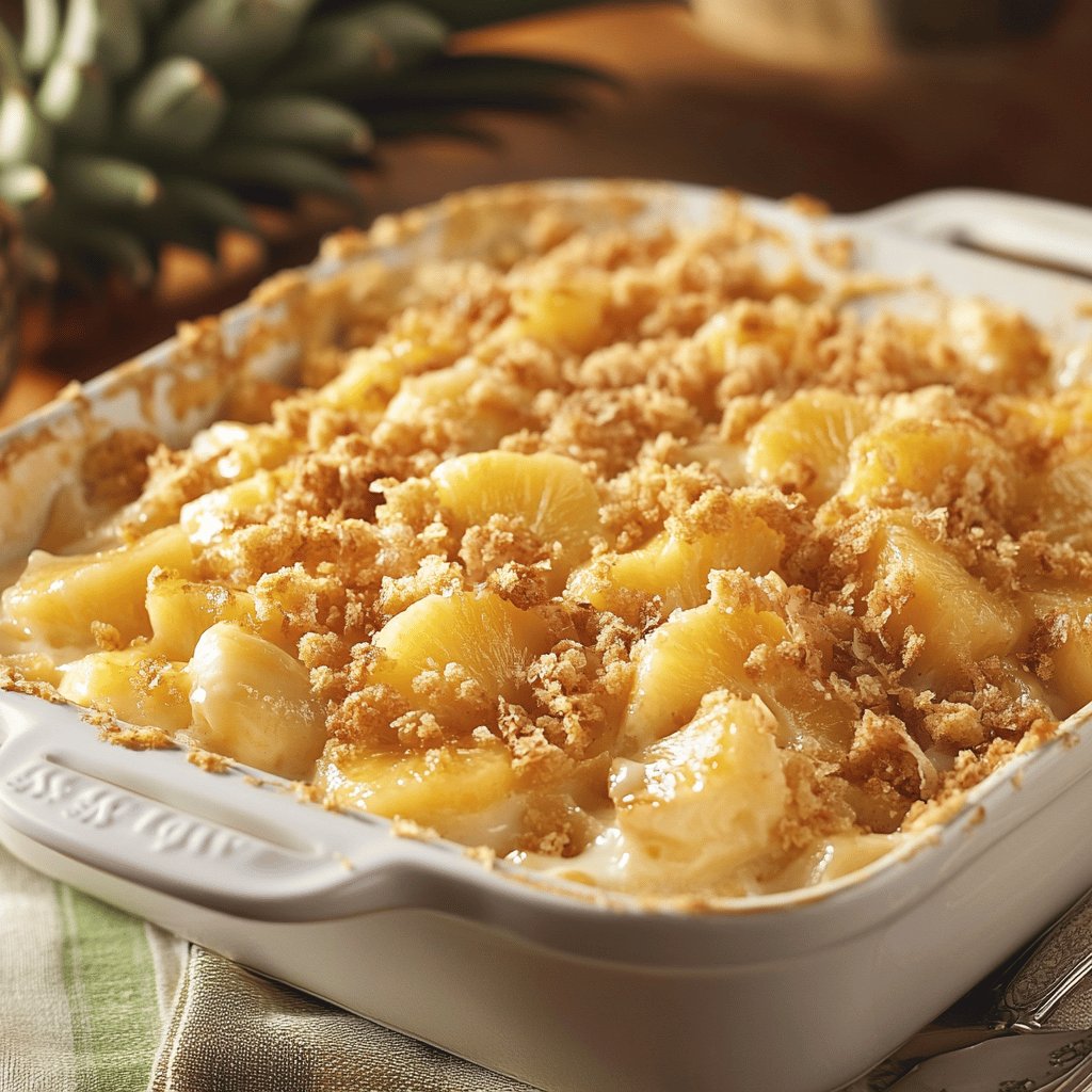 Pineapple Delight Casserole