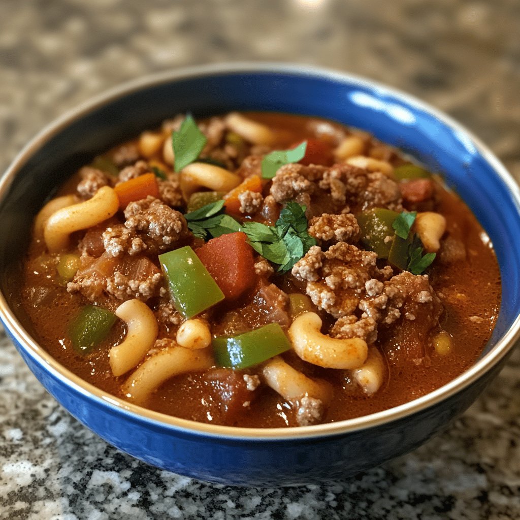 Classic American Goulash