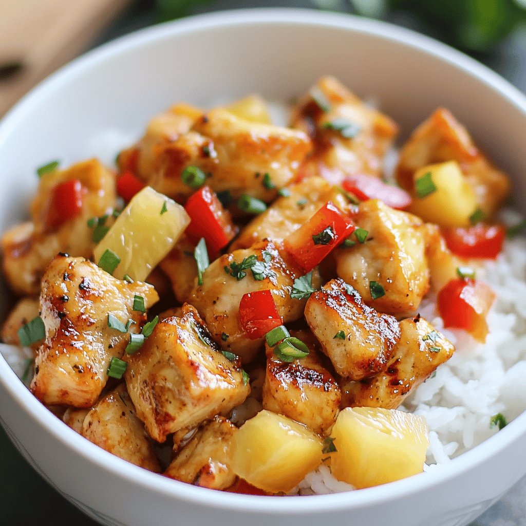 Easy Pineapple Chicken