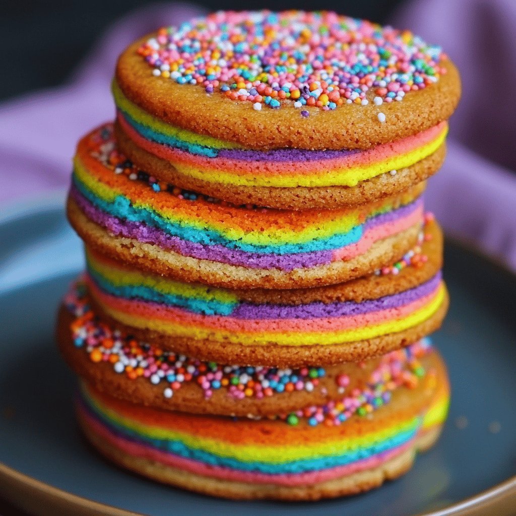 Rainbow Cookies