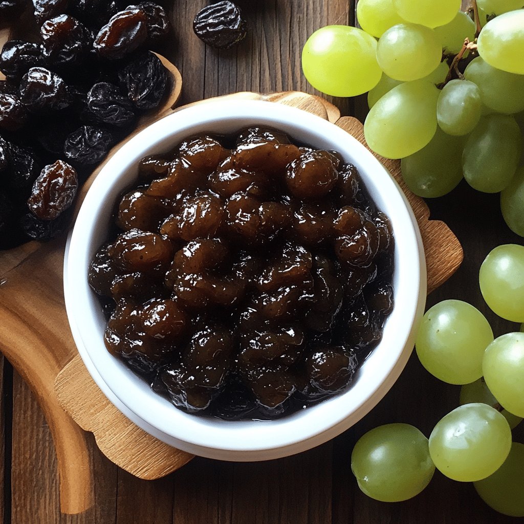 Confiture de raisins maison