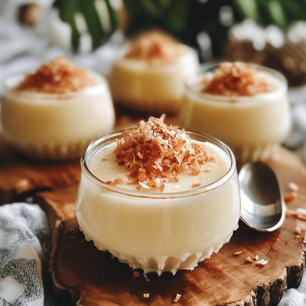 Puerto Rican Coconut Pudding