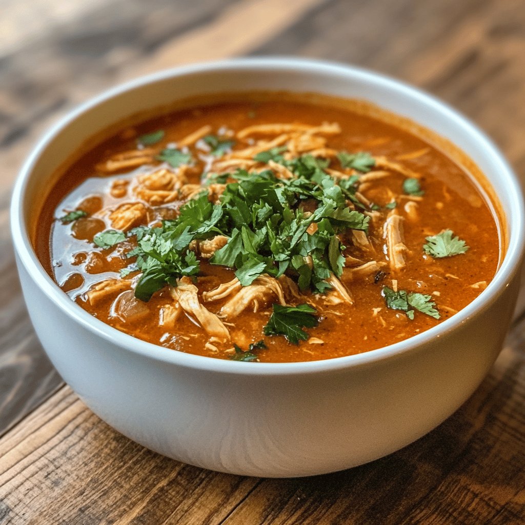 Easy Chicken Enchilada Soup