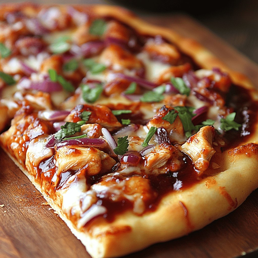 BBQ Chicken Pizza