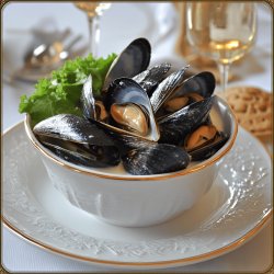 Moules à la crème faciles