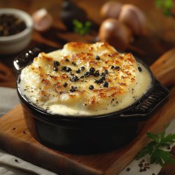 Gratin de morue à la crème