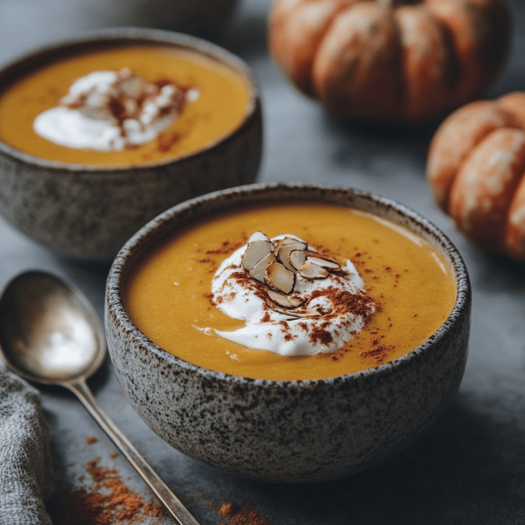 Velouté de butternut à la cannelle