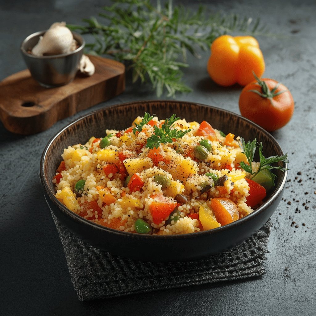 Couscous aux légumes variés