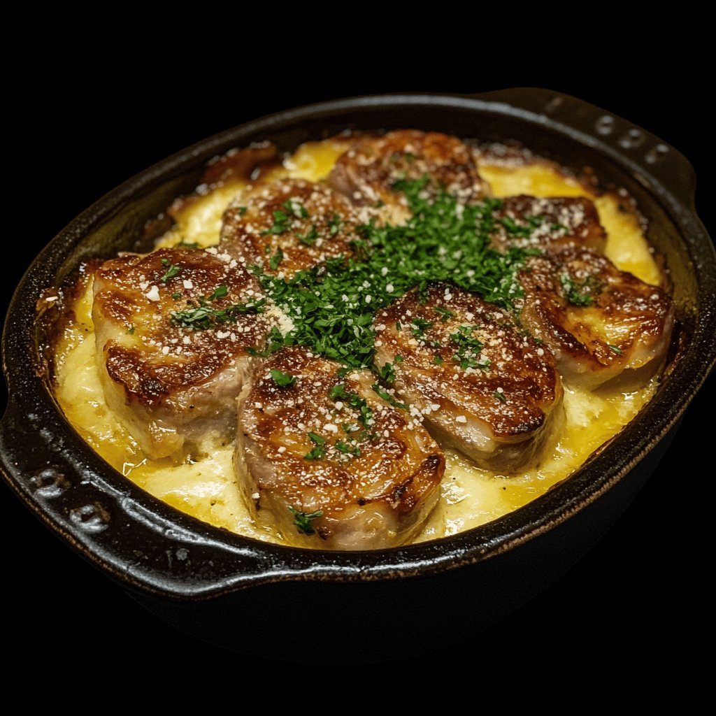 Rôti de veau gratiné