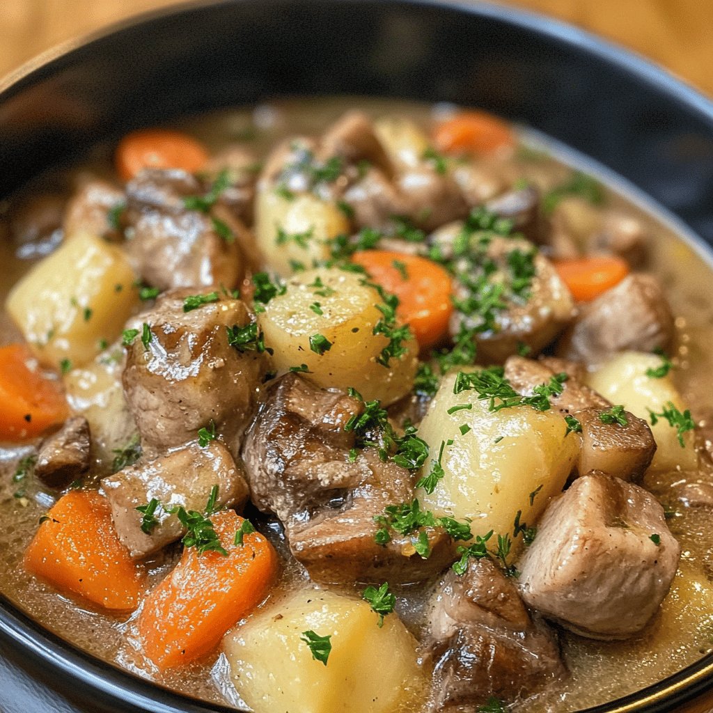 Blanquette de veau légère