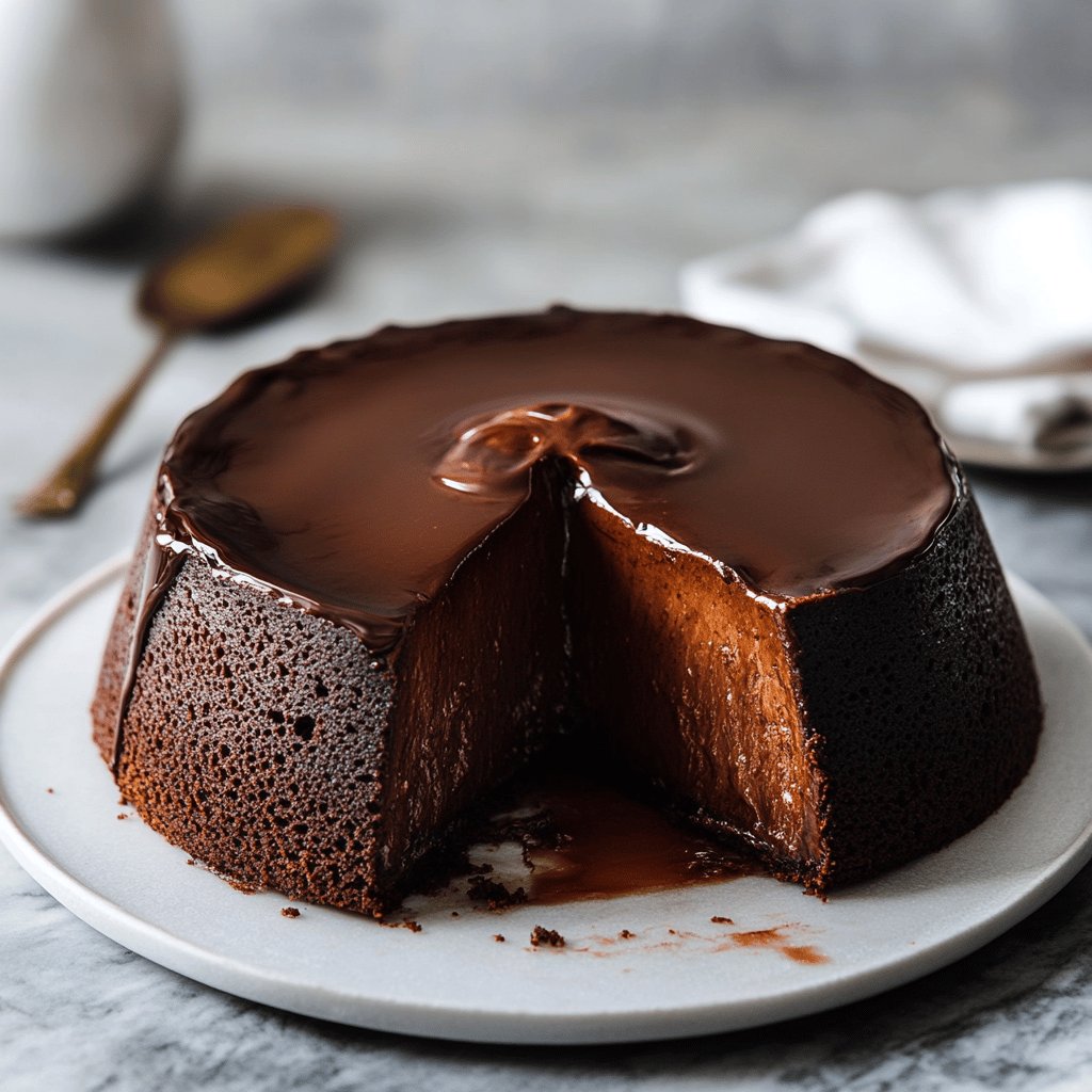 Chocolate Flan Cake